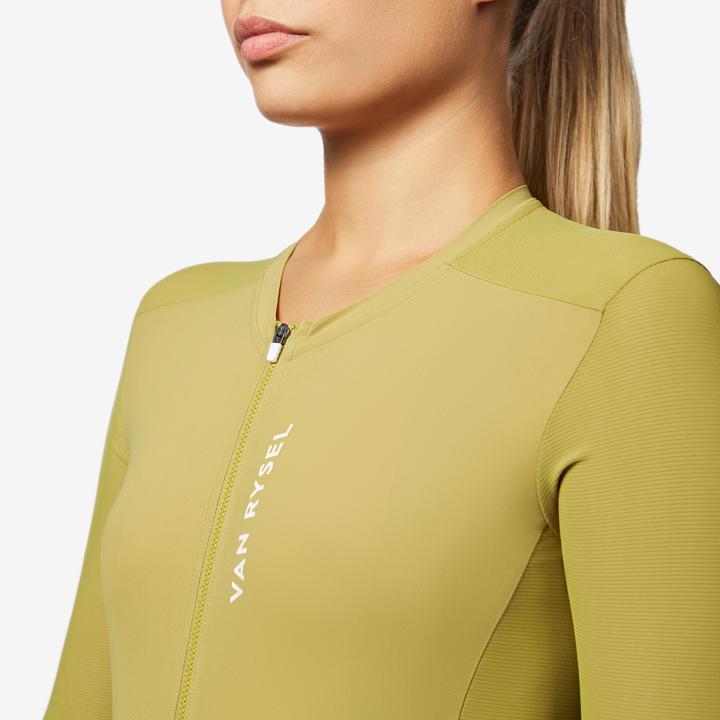 Produktbild Van rysel Radtrikot Rennrad kurzarm Sommer Unisex Racer 2 Khaki (XS)