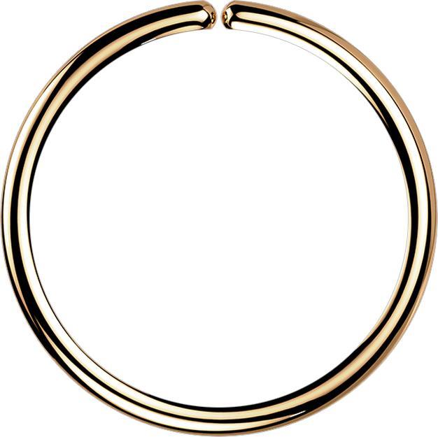 Produktbild Star Piercing Micro Piercing Ring rosegold (Chirurgenstahl 316L)