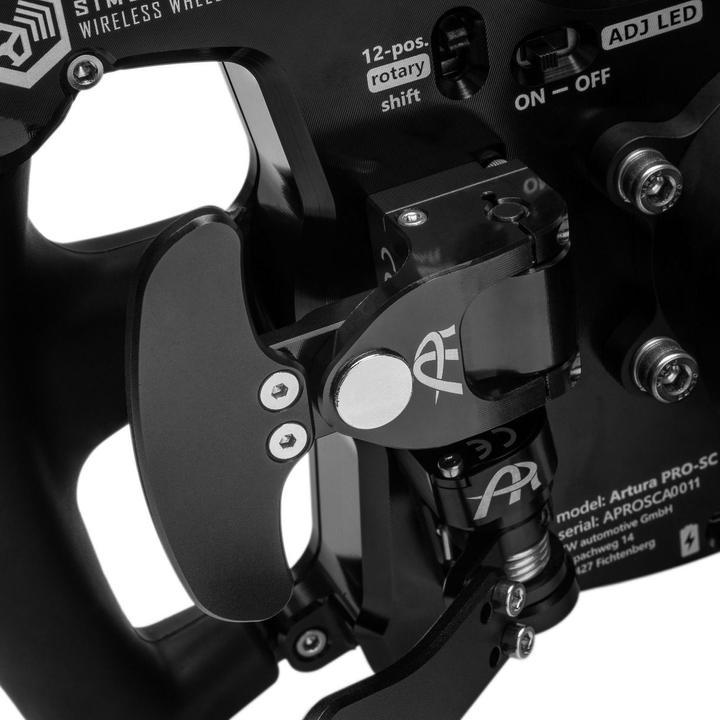 Actual product image Ascher Racing Paddle Shifter Single - Gen6 (formula)