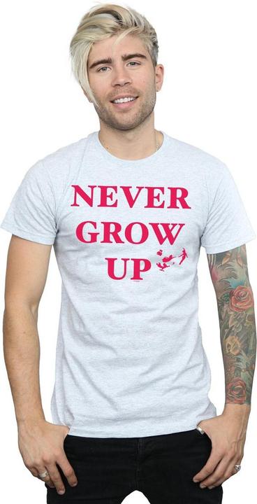 Immagine prodotto Disney Peter Pan Never Grow Up Maglietta Uomo (3XL)