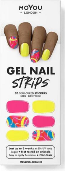 MoYou London Gel Nail Strips Messing Around