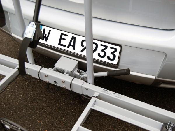 Immagine prodotto Eufab Schnellverschluss für Fahrradträger, abschliessbar zum Nachrüsten (Argento)