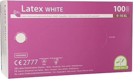 Image du produit Papstar Gants jetables Medi-Inn® PS Latex White, pour gauche & droite, poudrés, non stériles, divers... (XL)
