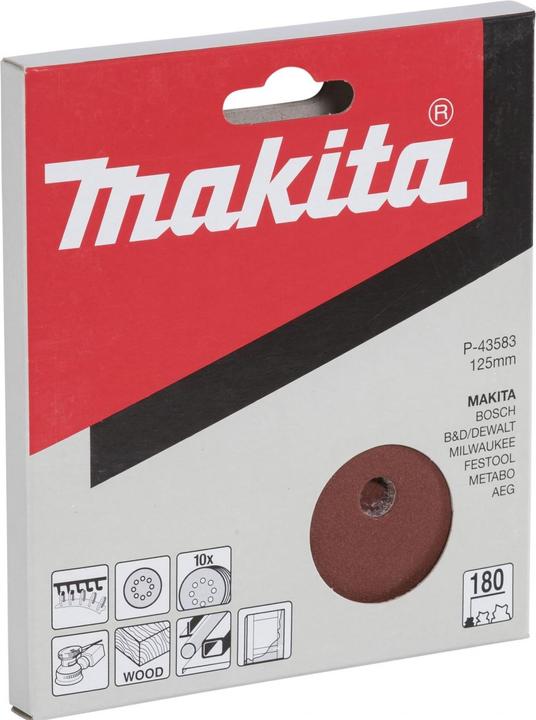 Actual product image Makita Sandpaper (P180)
