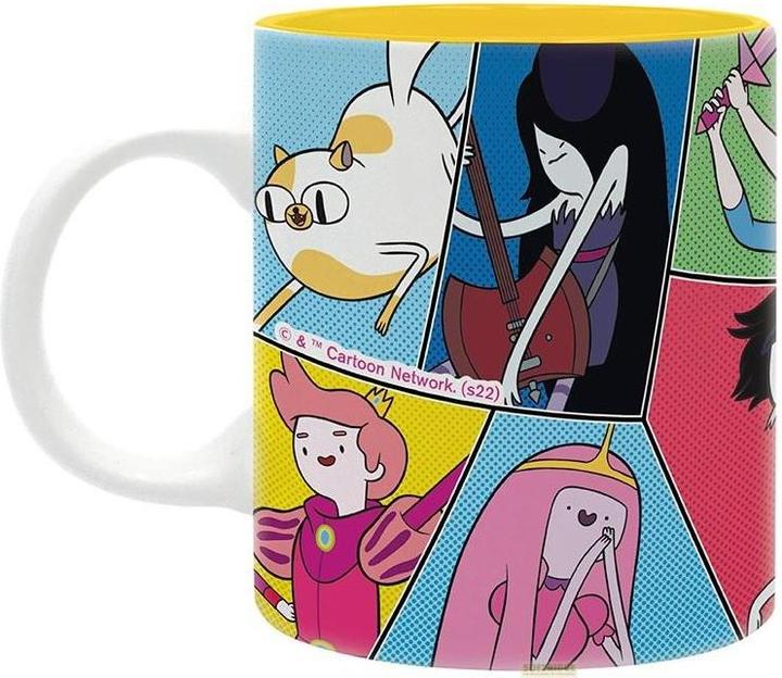 Produktbild ABYstyle ADVENTURE TIME - Mug - 320 ml - Characters Group - subli x2 (320 ml, 1 x)
