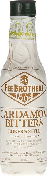 Actual product image Fee Brothers Cardamom Bitters Bokers Style 0,15 litre 8,41 % Vol.