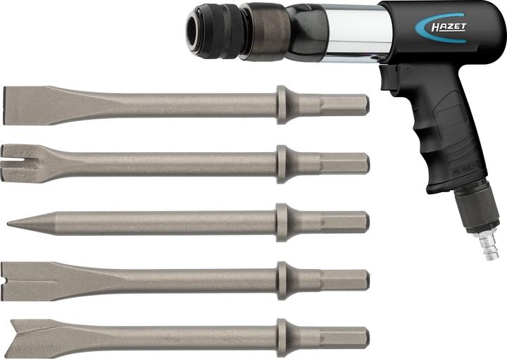 Actual product image HAZET Chisel hammer set 9035H/6 ∙ Number of tools: 6 (Air blast)