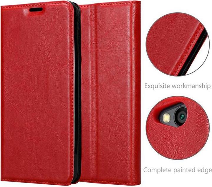 Actual product image Cadorabo Book Invisible Magnet Cover (Xiaomi Redmi Go)