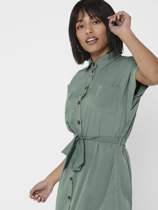 Immagine prodotto Only Abito blusa con cintura a cravatta (40)