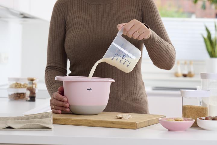 Actual product image Emsa Prep&Bake plastic mixing bowl pink 1.4 litre (1.40 l, 1 x)