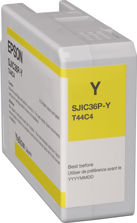 Epson SJIC36P(Y) - 80 ml - geel - origineel - inktpatroon (Y)