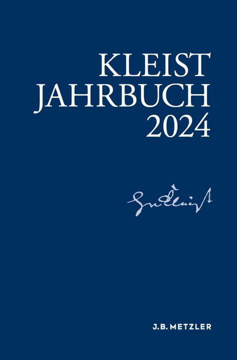 Produktbild Kleist-Jahrbuch 2024 (Deutsch, Christian, Gribnitz, Barbara/Moserua, 2024)