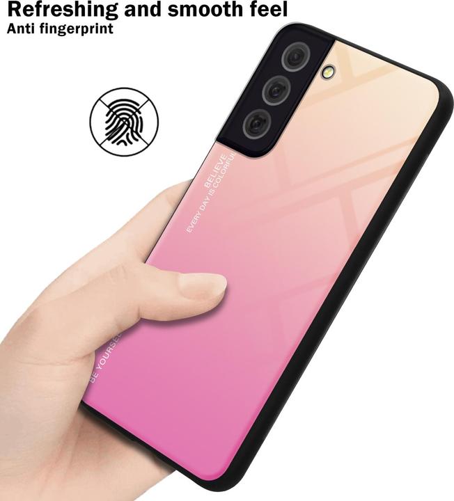 Image du produit Cadorabo TPU 2 couleurs Housse en verre (Samsung Galaxy S22+)