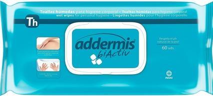 Produktbild Addermis Biactiv Feuchttücher (Intimrasur)