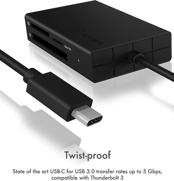 Produktbild Icy Box IB-CR401-C3 (USB-C)