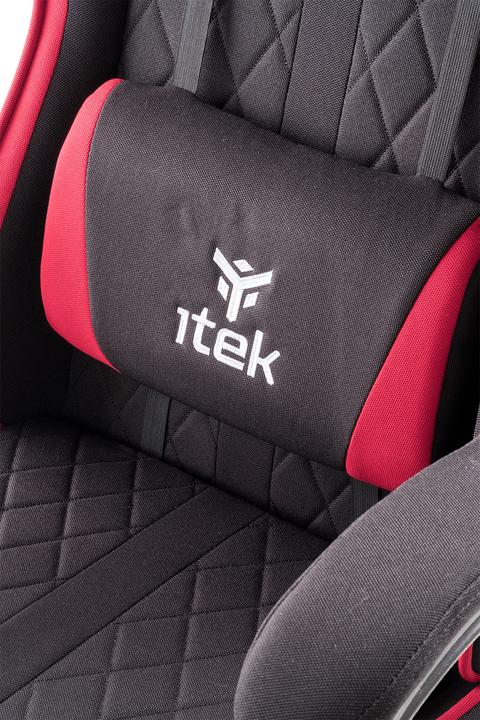 Actual product image Itek Fauteuil Gamer compatible Rhombus FF10 (Noir/Rouge)