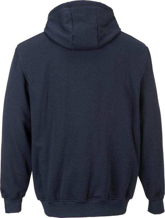 Actual product image Portwest Mens FR81 Hooded Full Zip Hoodie (XL)