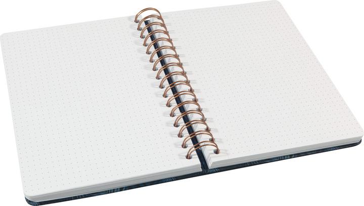 Image du produit Jolie Livre à spirales (A5, Quadrillé, Couverture rigide)