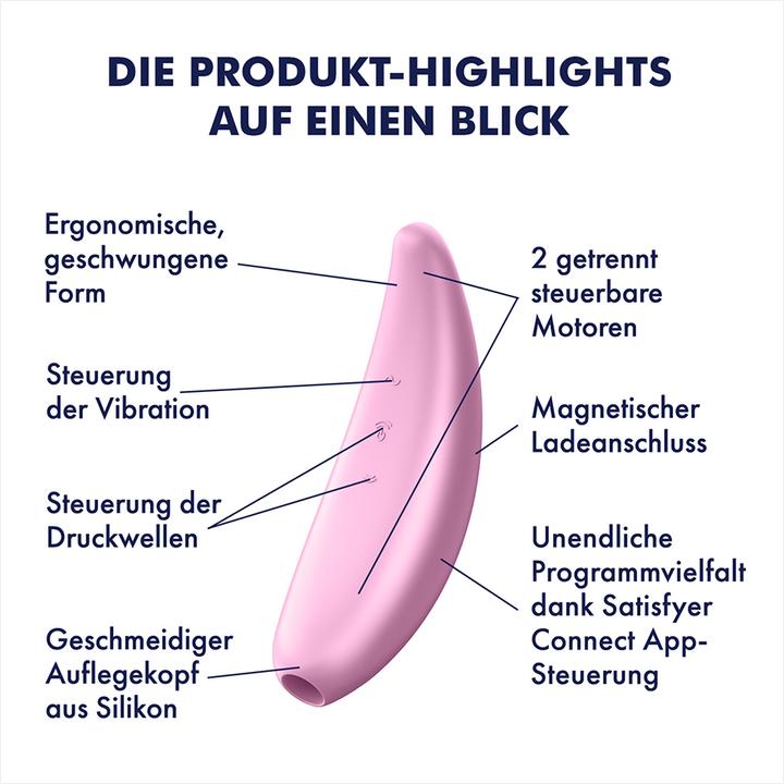 Actual product image Satisfyer Curvy 3+