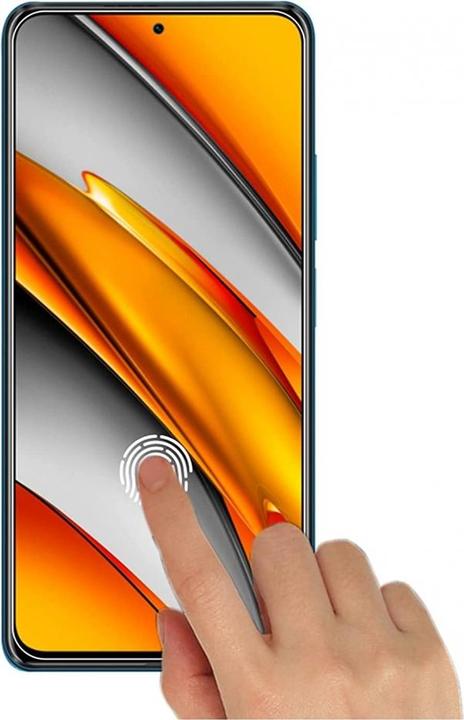 Immagine prodotto Screenguard Xiaomi Poco F3 Pellicola protettiva in vetro Custodia Design amichevole (1 Pezzo/i, Xiaomi Poco F3)