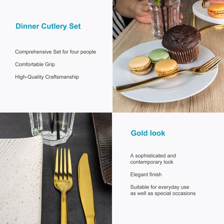 Produktbild Intirilife Besteck Set 20-teilig (20 Stück, Besteck Set)