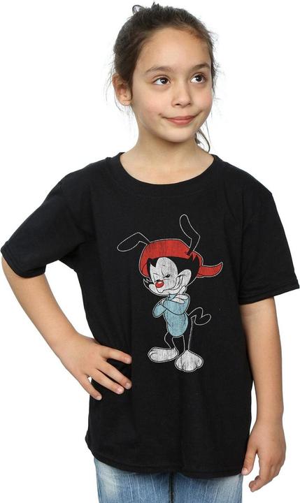 Actual product image Universal Textiles Girls Wakko Classic Pose Cotton T-Shirt (116)