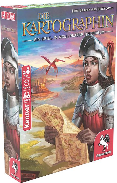 Image du produit Pegasus 51311G - Le cartographe Ära der Helden, Jeu de cartes, pour 1-100 joueurs, ages 10+ (édition DE) (Allemand)