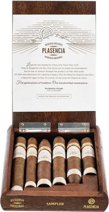 Plasencia Reserva Original Set (Figurado, Corona, Churchill, Piramid, Robusto, Toro)