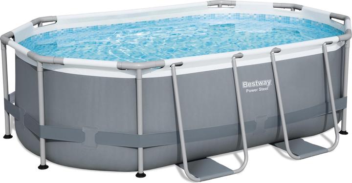 Immagine prodotto Bestway Power Steel Pool ovale 305x200x84cm (305 x 200 x 84 cm)