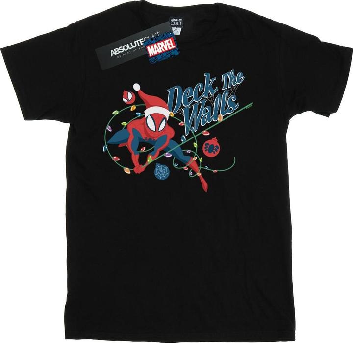 Image du produit - T-shirt SPIDER-MAN DECK THE WALLS - Garçon (152, 158)