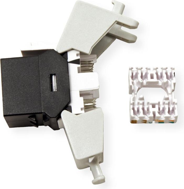 Image du produit Roline C6 Keystone UTP180°,sans outils (U/UTP, CAT6, 0.04 m)