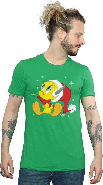 Image du produit Looney Tunes - T-shirt CHRISTMAS TWEETY - Homme (L)