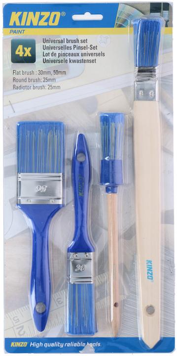 Kinzo Set di pennelli WD 4 pezzi (50 mm)
