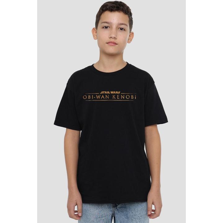 Actual product image Star Wars Childrens/Kids Obi Wan Kenobi Logo T-Shirt (116)