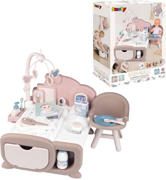 Image du produit Smoby BN Cocoon Salle de jeux pour poupées 3-en-1