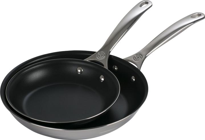 Immagine prodotto Le Creuset 3-ply Plus (26 cm, Padella per friggere, Acciaio inossidabile)