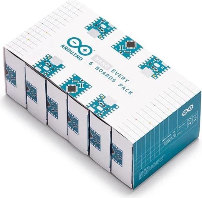 Actual product image Arduino ABX00028-6P - Nano Every - Pack 6