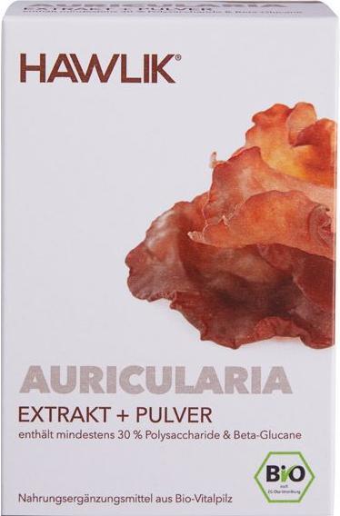 Produktbild Hawlik Auricularia Extrakt + Pulver Kapsel (120 Stück, Kapseln, 108 g)