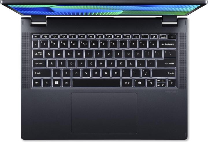 Actual product image Acer TravelMate P414RN-54 Spin (14", Intel Core Ultra 5 125U, 32 GB, 1000 GB, DE)