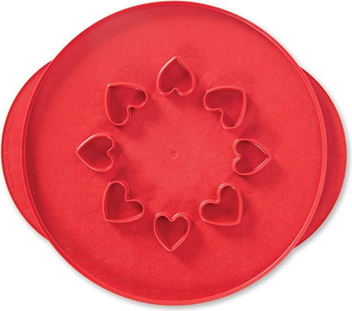 Actual product image Nordic Ware Lattice & Hearts Reversible Pie Top Cutter