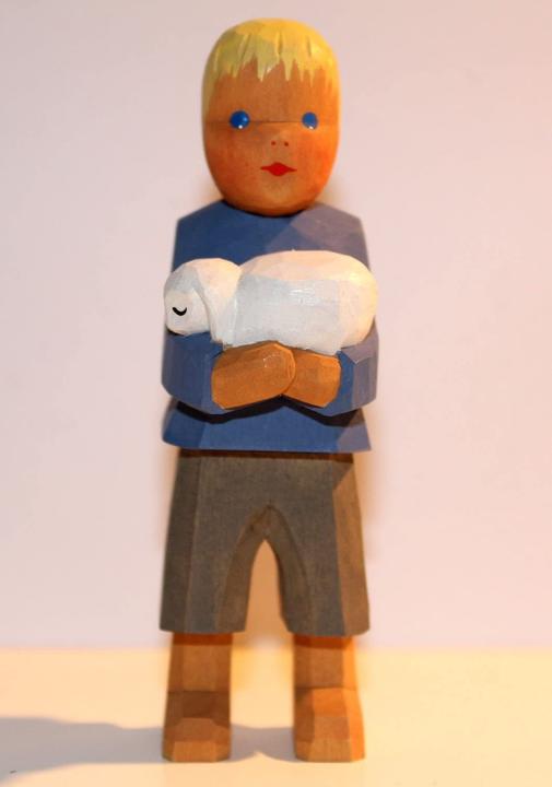 Immagine prodotto Lotte Sievers-Hahn Pastore con agnello in borsa di cotone