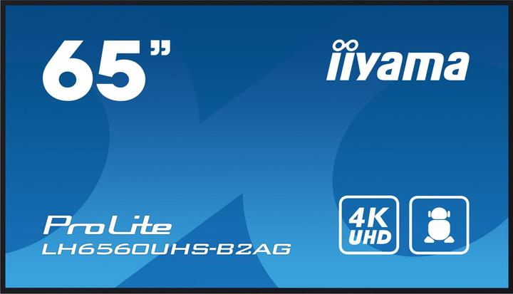 Actual product image iiyama LFD ProLite LH6560UHS-B2AG (3840 x 2160 Pixels, 65")