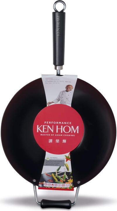 Produktbild Ken Hom Performance Wok (31 cm, Wok Pfanne, Eisen, Stahl)