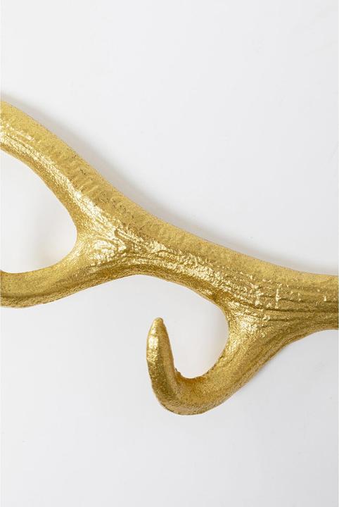 Actual product image Kare Design Wandgarderobe Antler Gold 35cm