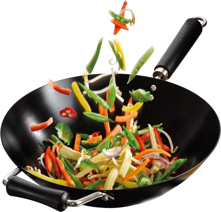 Produktbild Ken Hom Performance Wok (36 cm, Wok Pfanne, Stahl, Eisen)