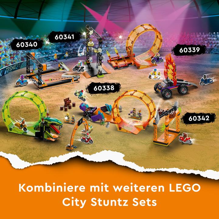 Produktbild LEGO Stuntshow-Doppellooping (60339, LEGO City)