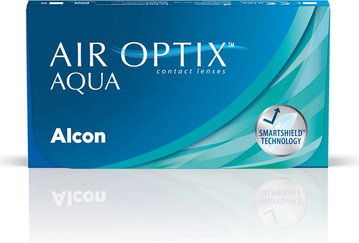 Produktbild Air Optix AQUA, sphärisch (6 Stück, Monatslinse, Sphärisch)