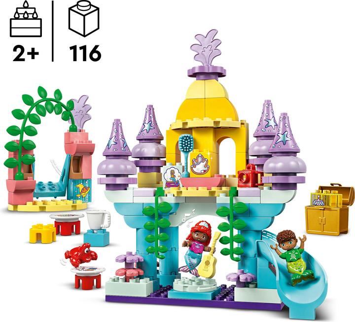 Actual product image LEGO Ariel's magical underwater palace (10435)