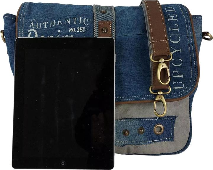 Produktbild Sunsa Jeanstasche Schultertasche Handtasche Schule Upcycling No.62