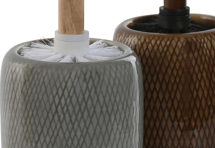 Produktbild Esprit Toilettenbürste Home Braun Grau Polyäthylen Steingut 11 x 11 x 40 cm (2 Stück)